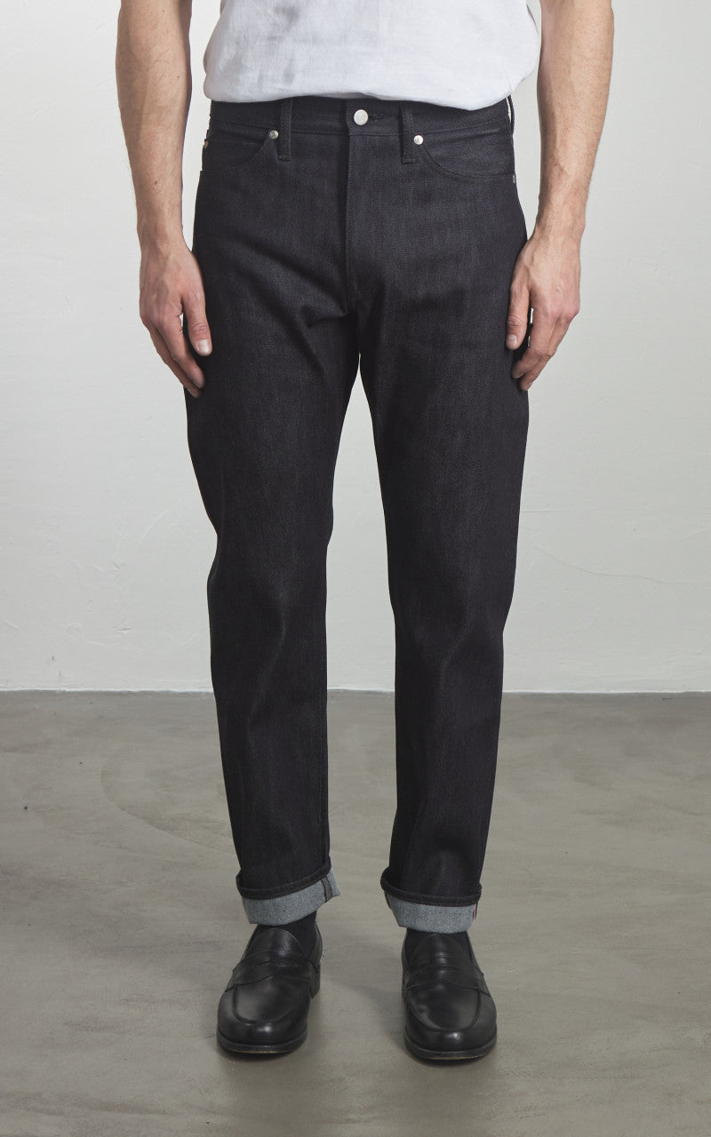 Momotaro Jeans MMJZ0203 Cotton x Cashmere Tapered Denim Indigo 13.7oz