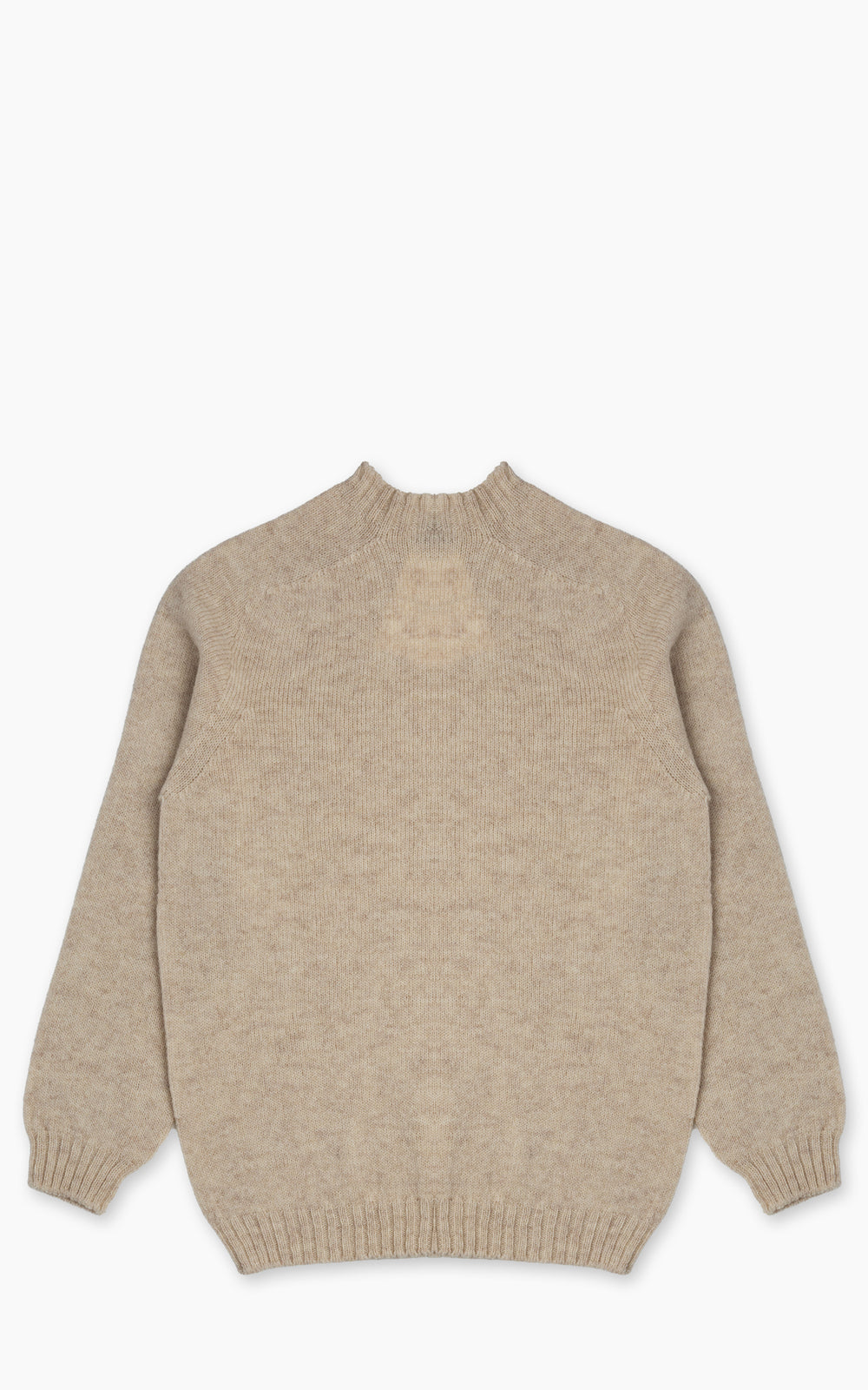 Mooncastle SW1 Shetland Wool Crewneck Sweater Ivory