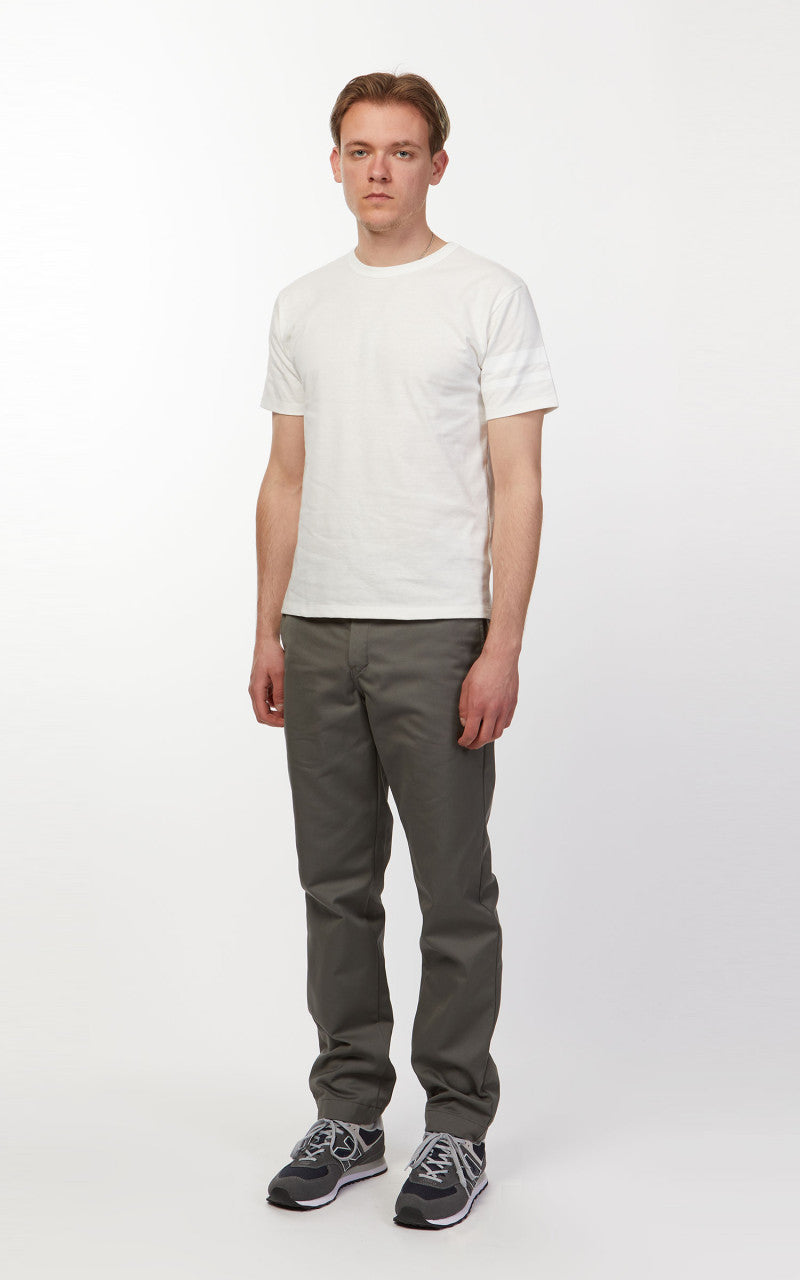 Momotaro Jeans MT002 Zimbabwe Cotton T-Shirt White