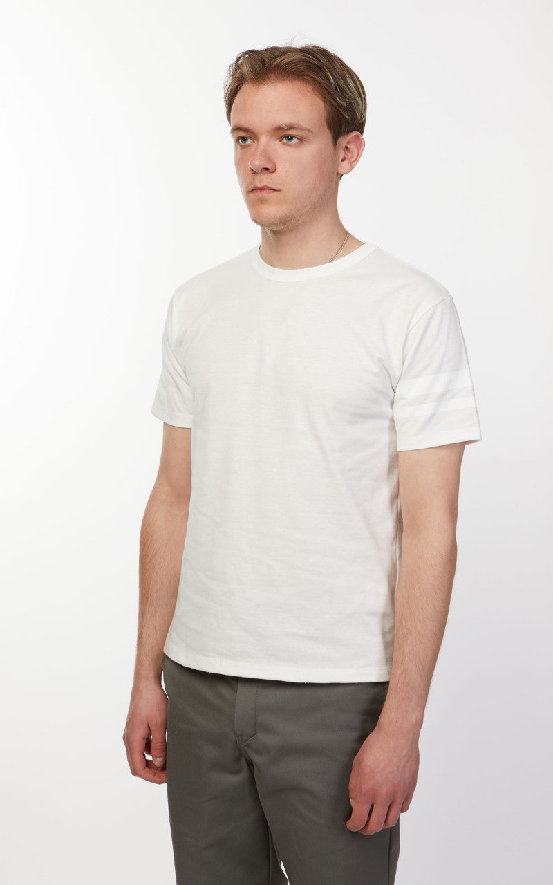 Momotaro Jeans MT002 Zimbabwe Cotton T-Shirt White