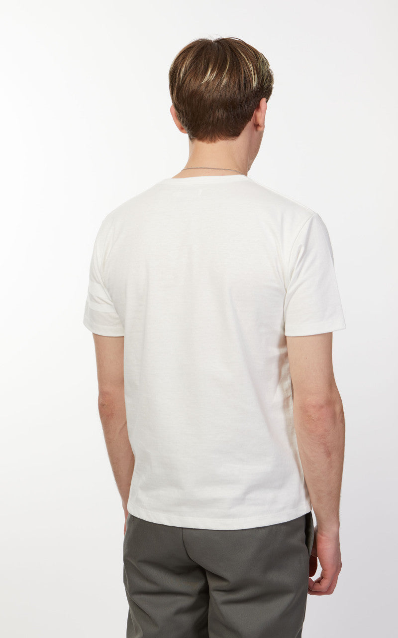 Momotaro Jeans MT002 Zimbabwe Cotton T-Shirt White