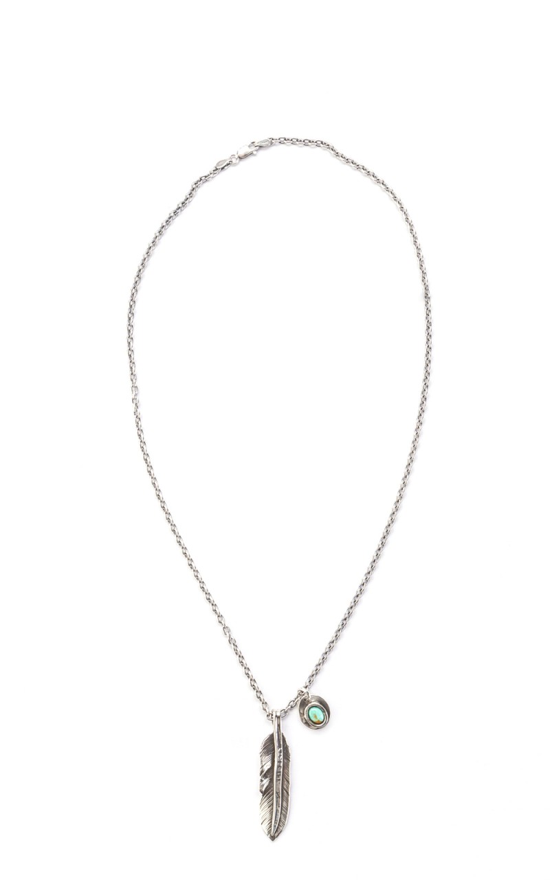 North Works N-410 Necklace 925 Silver Liberty Feather