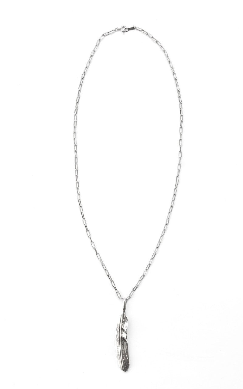 North Works N-530 Necklace 925 Silver Liberty Feather