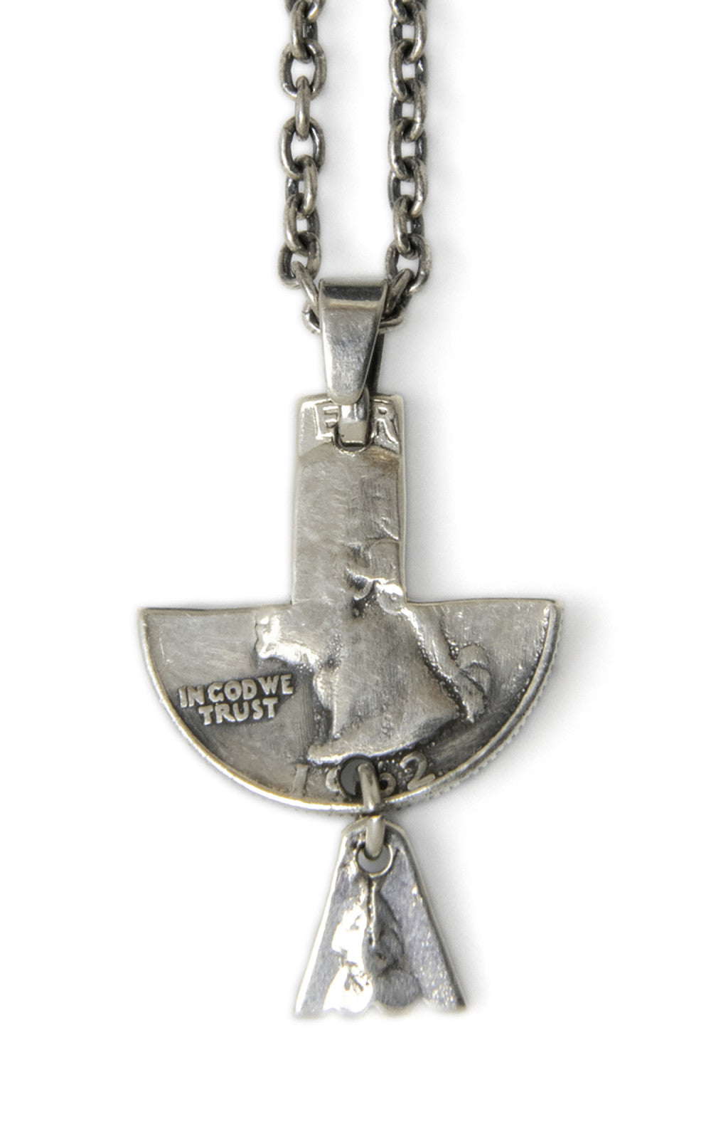 North Works N-668 Necklace 925 Silver Peyote Bird