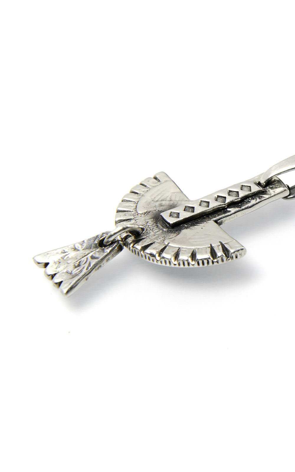 North Works N-668 Necklace 925 Silver Peyote Bird