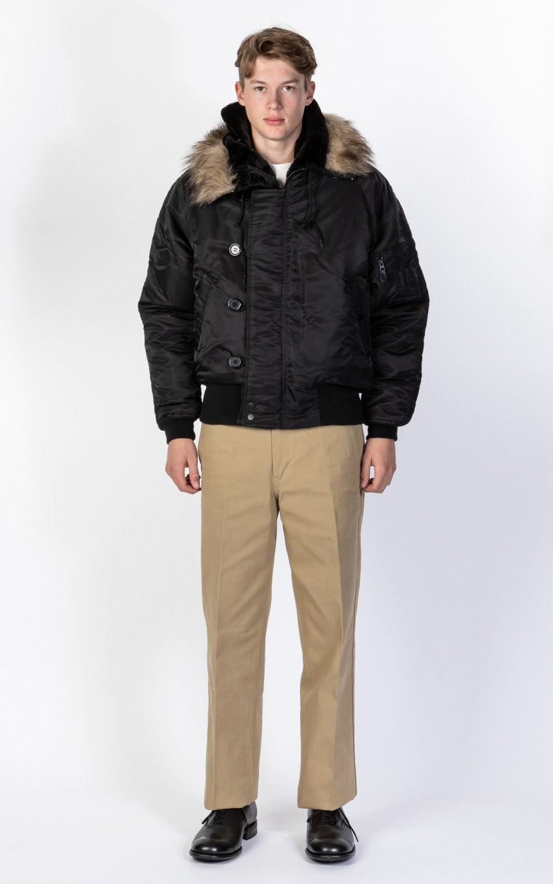 Military Surplus N2B US Flight Jacket Black