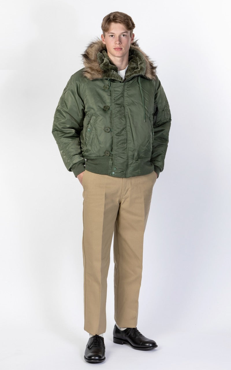 Military Surplus N2B US Flight Jacket Olive