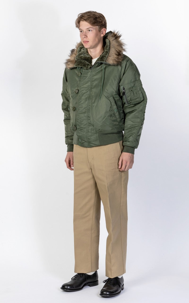 Military Surplus N2B US Flight Jacket Olive