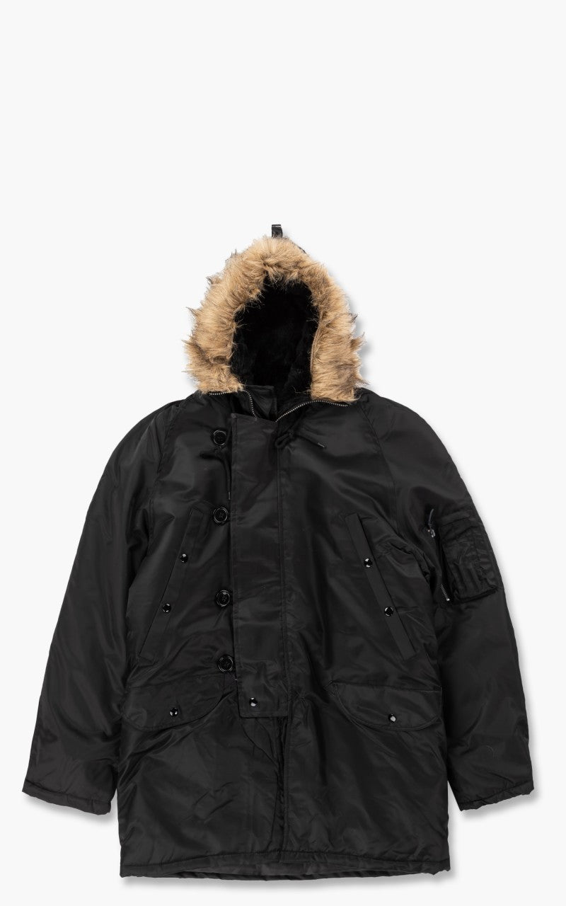 Military Surplus N3B US Flight Parka Black
