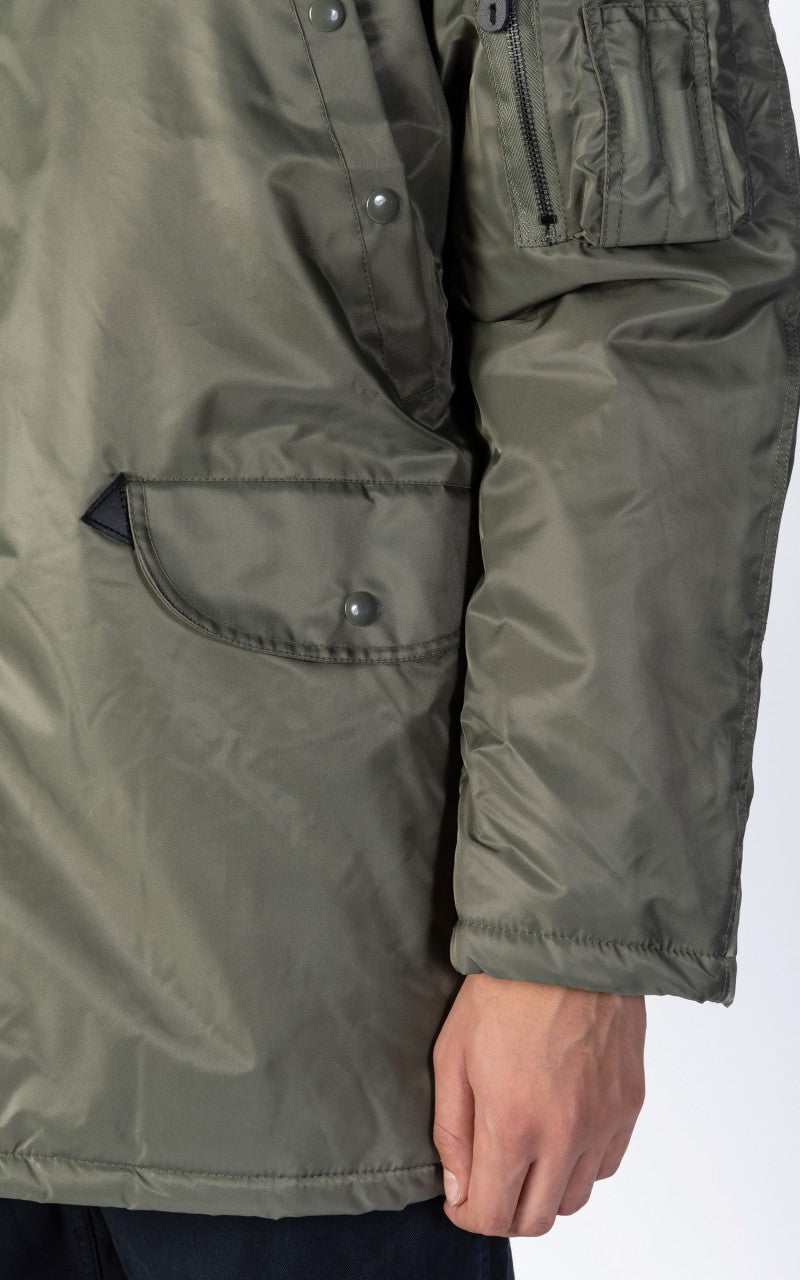Military Surplus N3B US Flight Parka Olive