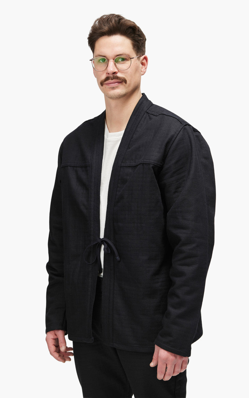 Naked & Famous Denim Kimono Shirt Blanket Lined Indigo 14.5oz