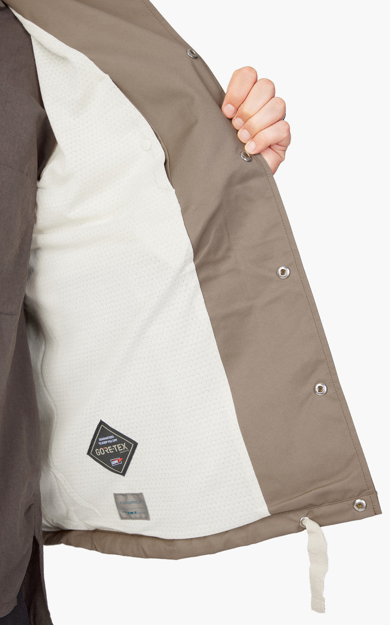 Nanamica 2L GORE-TEX Coach Jacket Beige