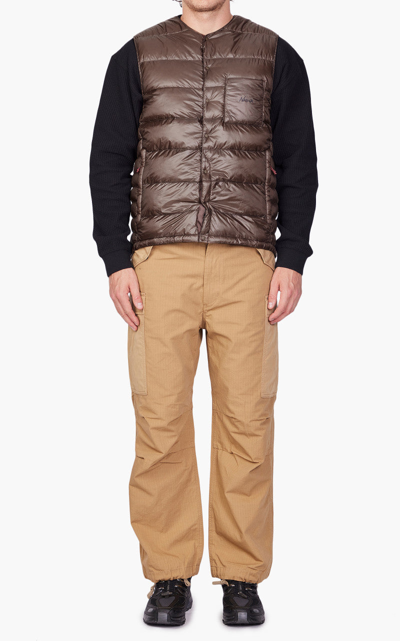 Nanga Inner Down Vest Mocha