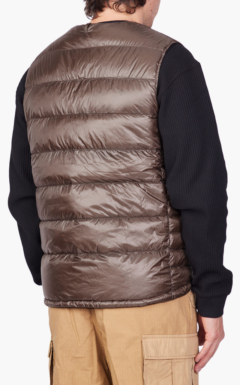 Nanga Inner Down Vest Mocha