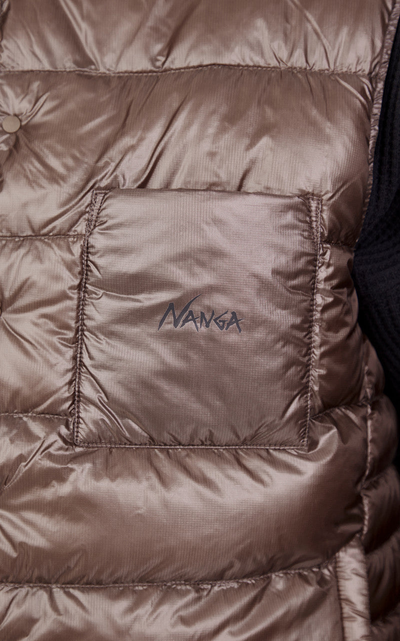 Nanga Inner Down Vest Mocha