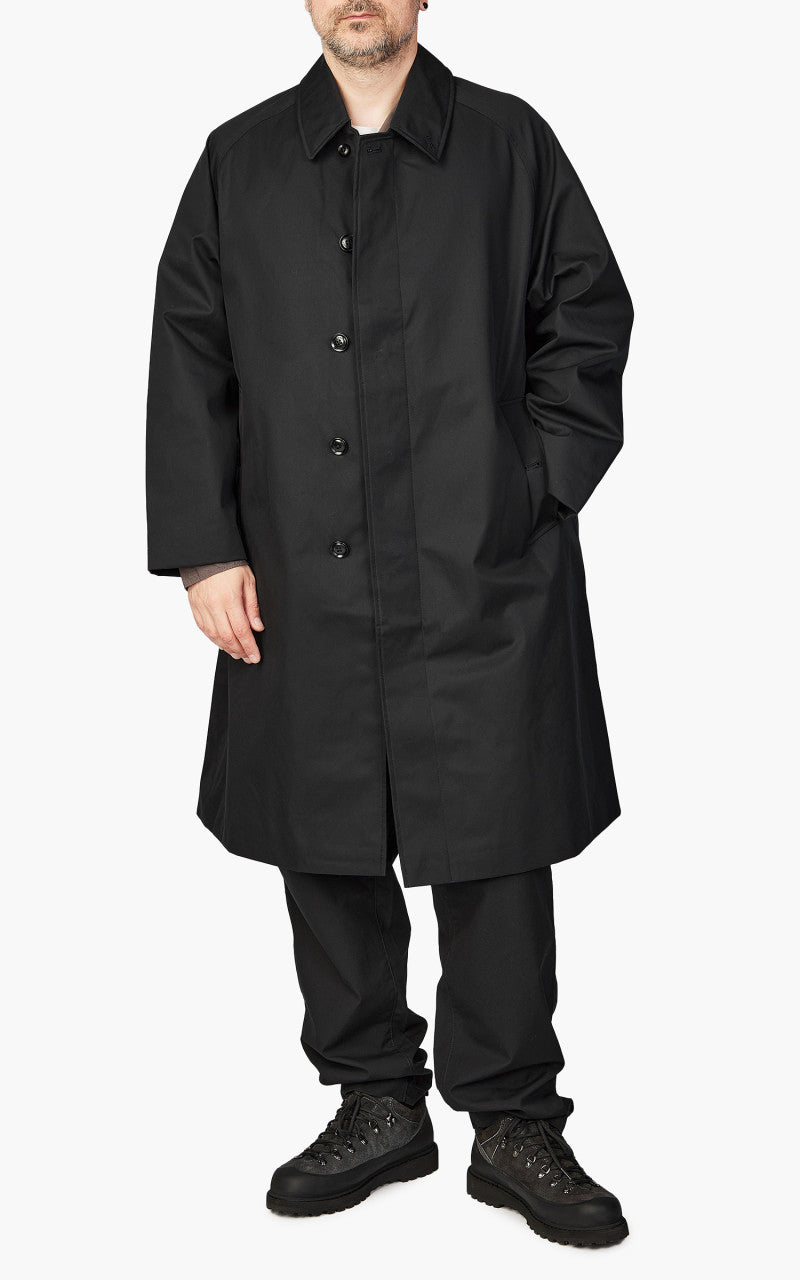 Nanamica GORE-TEX Balmacaan Coat Black