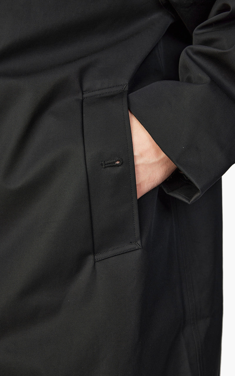 Nanamica GORE-TEX Balmacaan Coat Black