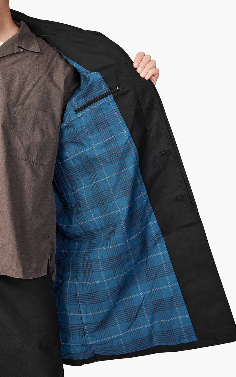 Nanamica GORE-TEX Balmacaan Coat Black