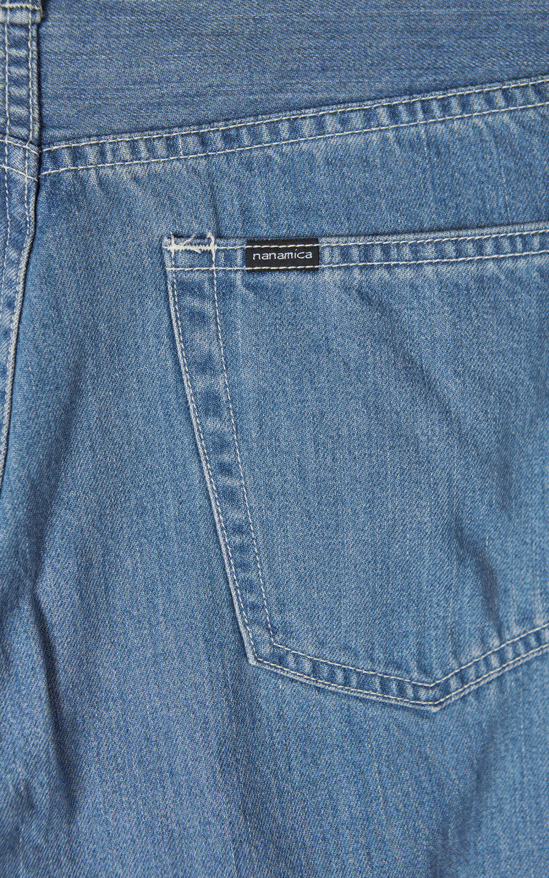 Nanamica 5 Pockets Denim Pants Indigo Bleach