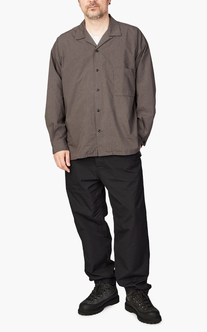 Nanamica Chambray Deck Shirt Mocha