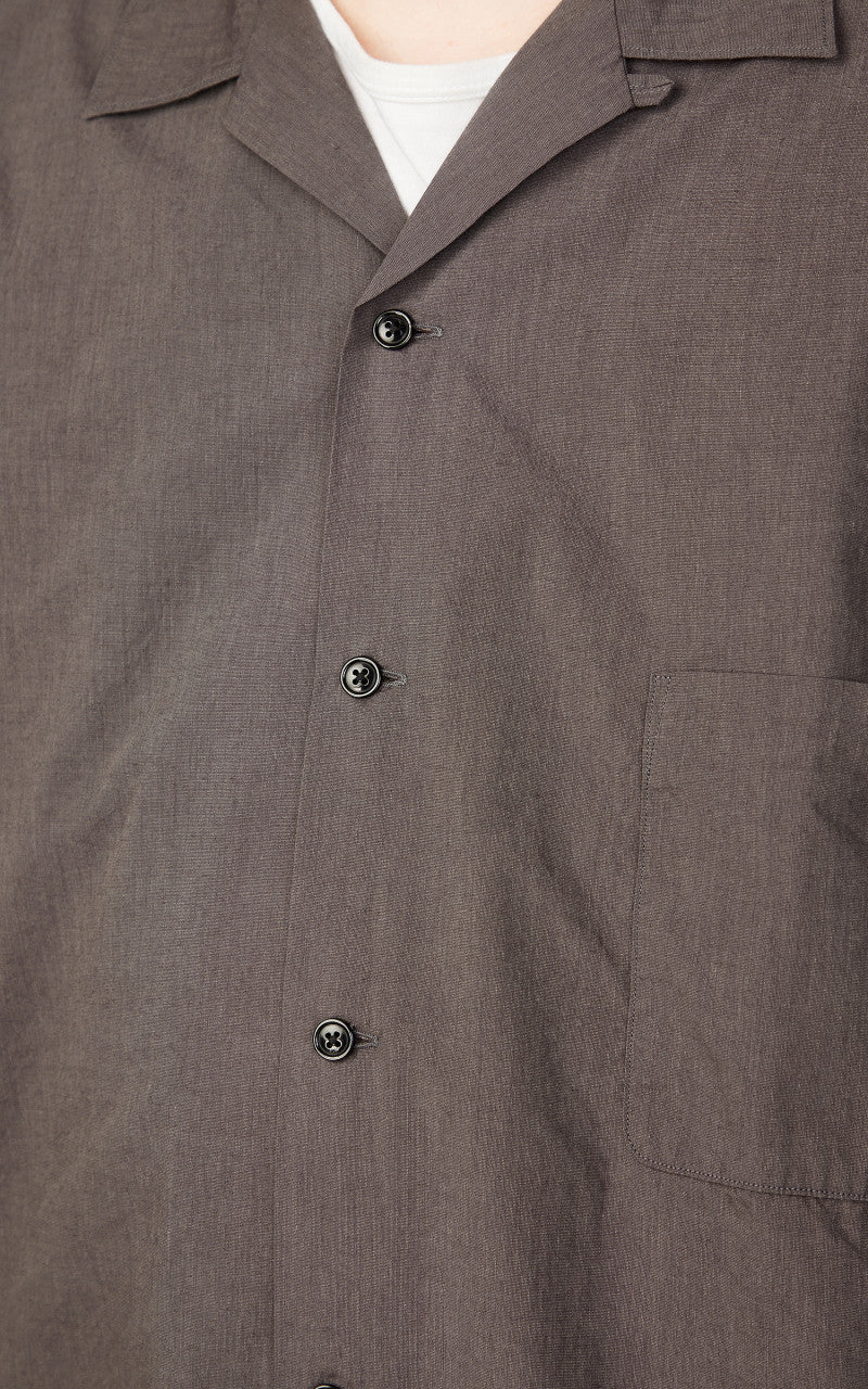 Nanamica Chambray Deck Shirt Mocha