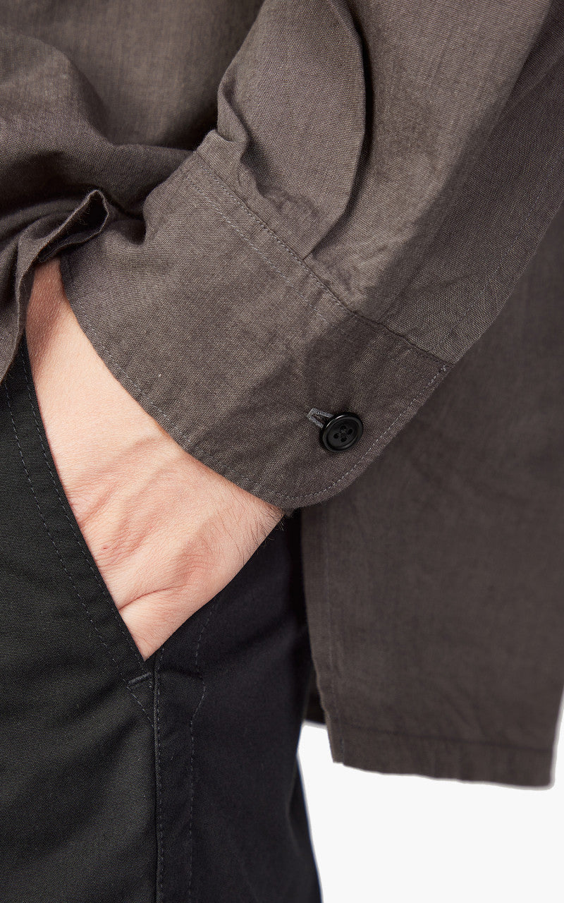 Nanamica Chambray Deck Shirt Mocha