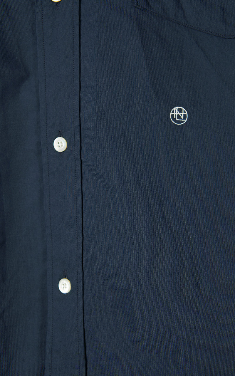 Nanamica Button Down Wind Shirt Navy