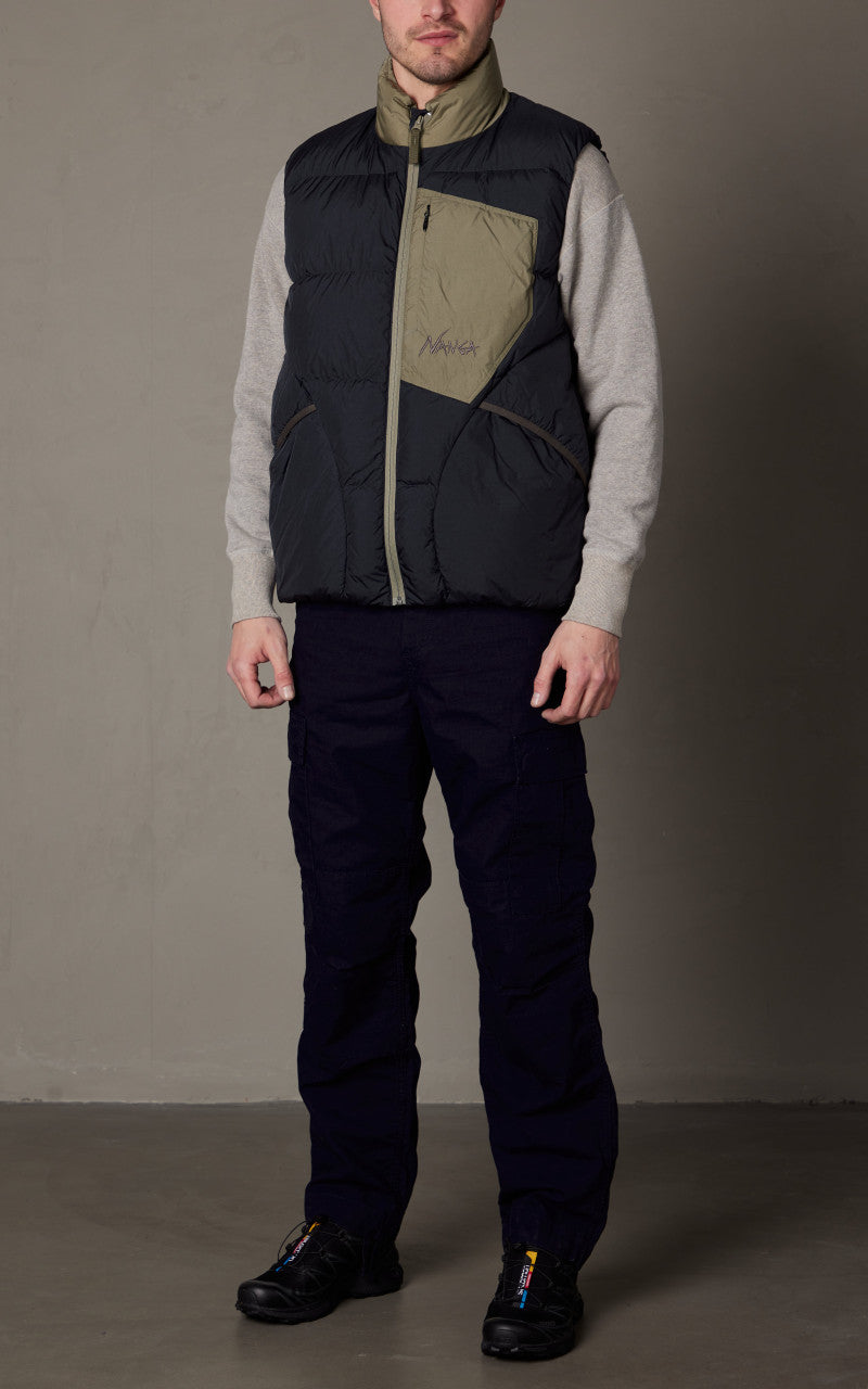 Nanga Mazeno Ridge Vest Navy
