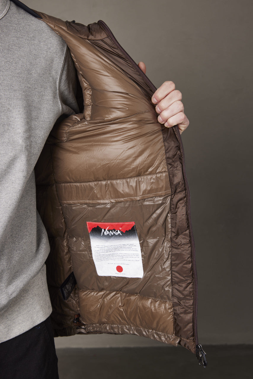 Nanga Aurora Light Down Jacket Mikami Brown