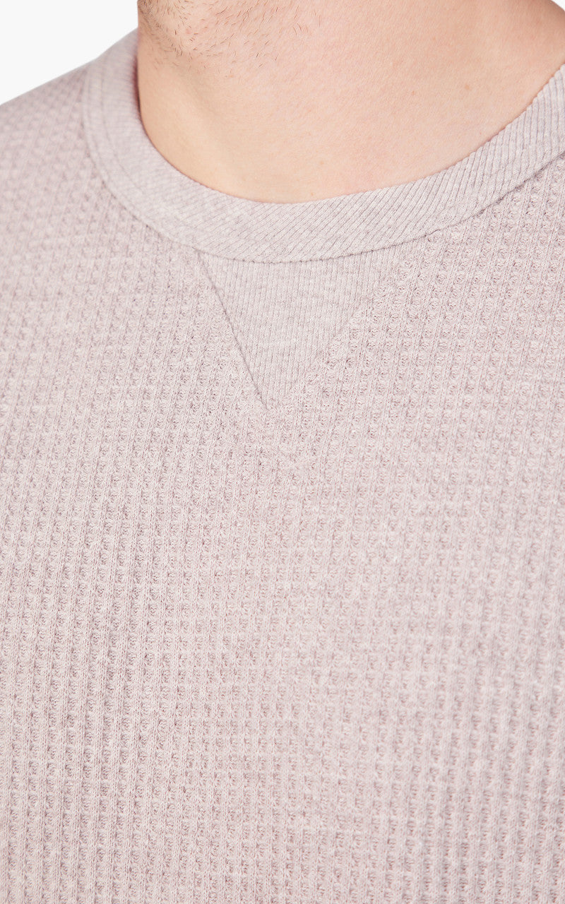 Nanga Eco Hybrid Waffle L/S Tee Oatmeal