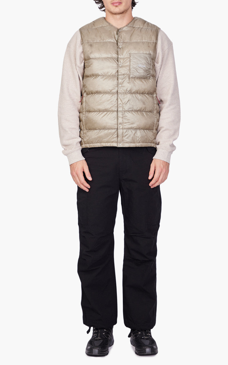 Nanga Inner Down Vest Beige