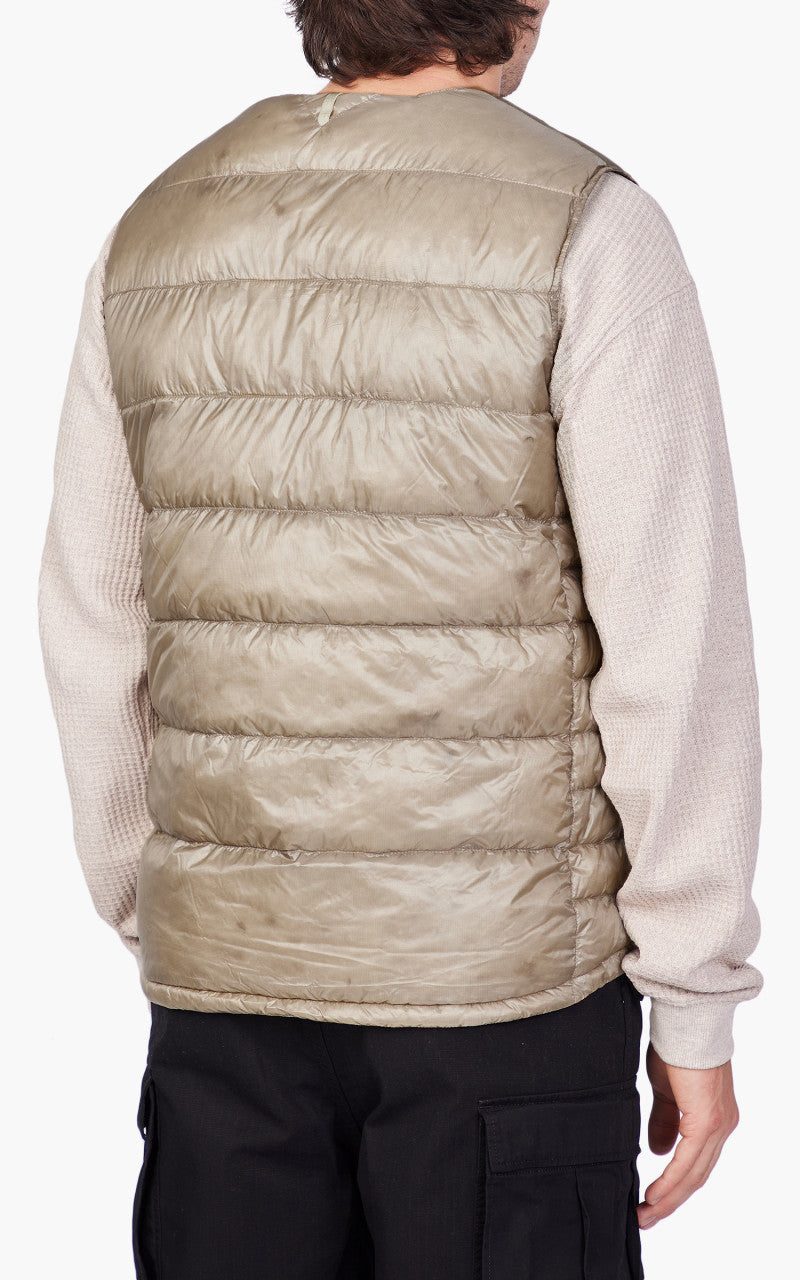 Nanga Inner Down Vest Beige