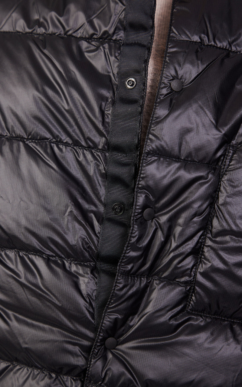 Nanga Inner Down Vest Black