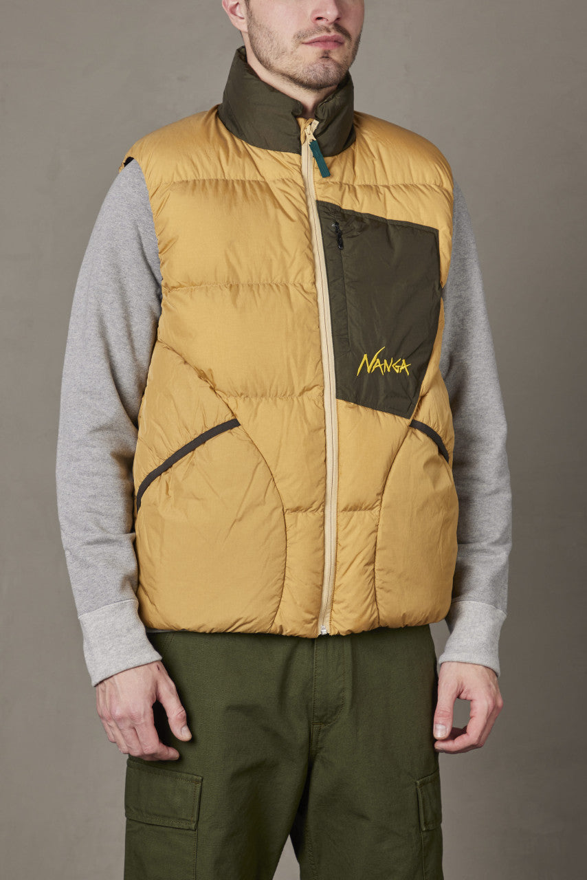 Nanga Mazeno Ridge Vest Beige