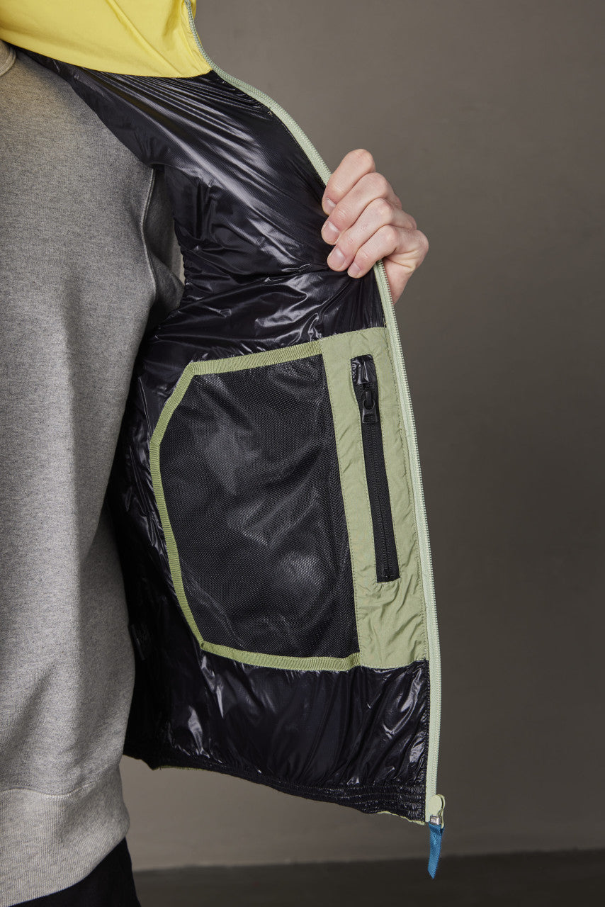 Nanga Mazeno Ridge Vest Light Khaki