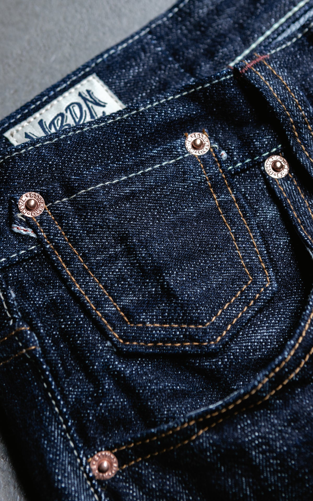NBDN x CULTIZM "LOKI Selvedge" Wide Straight Jeans Indigo 19oz