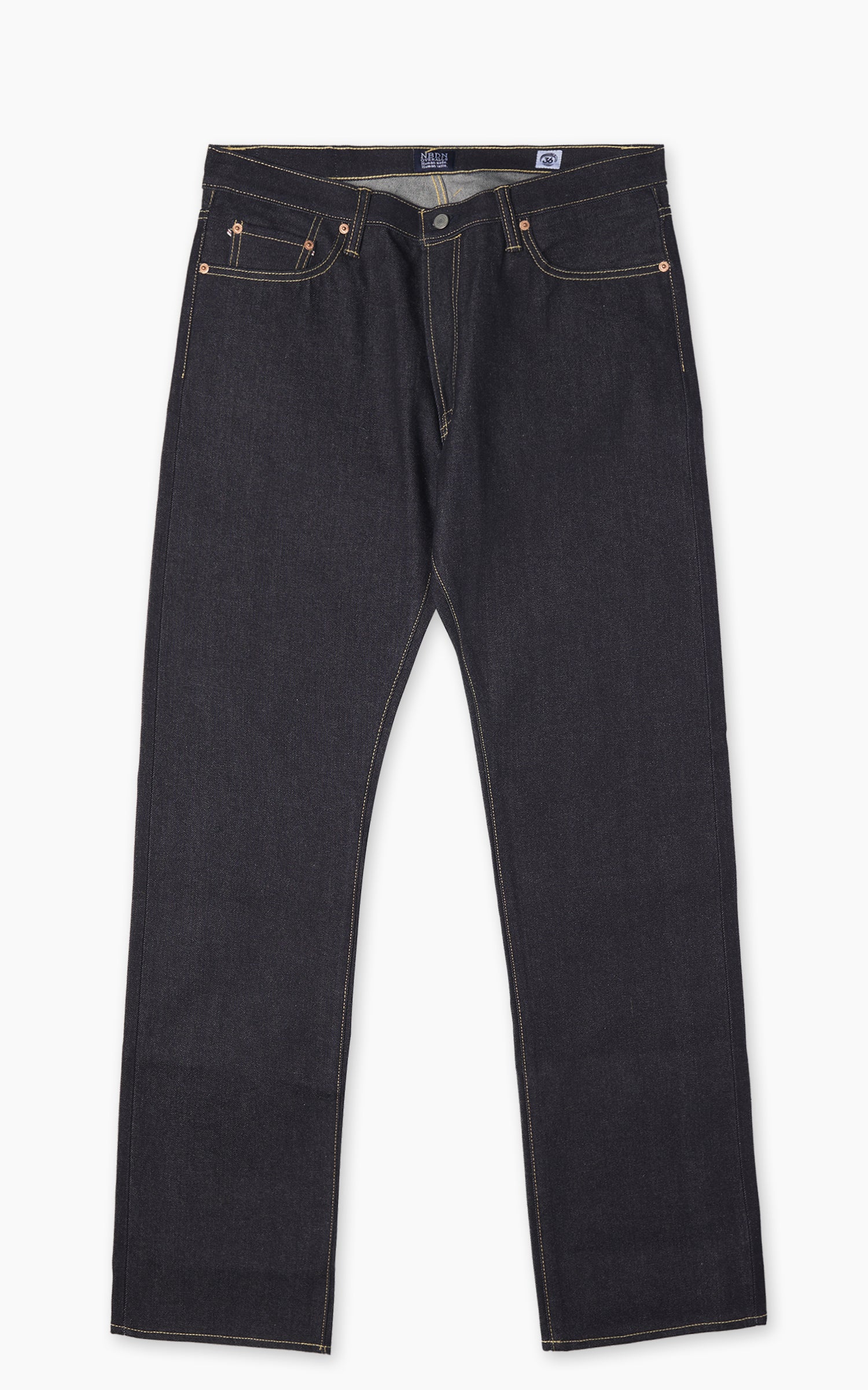 NBDN Bonsai 003 Slim Straight Selvedge Jeans Indigo 15oz