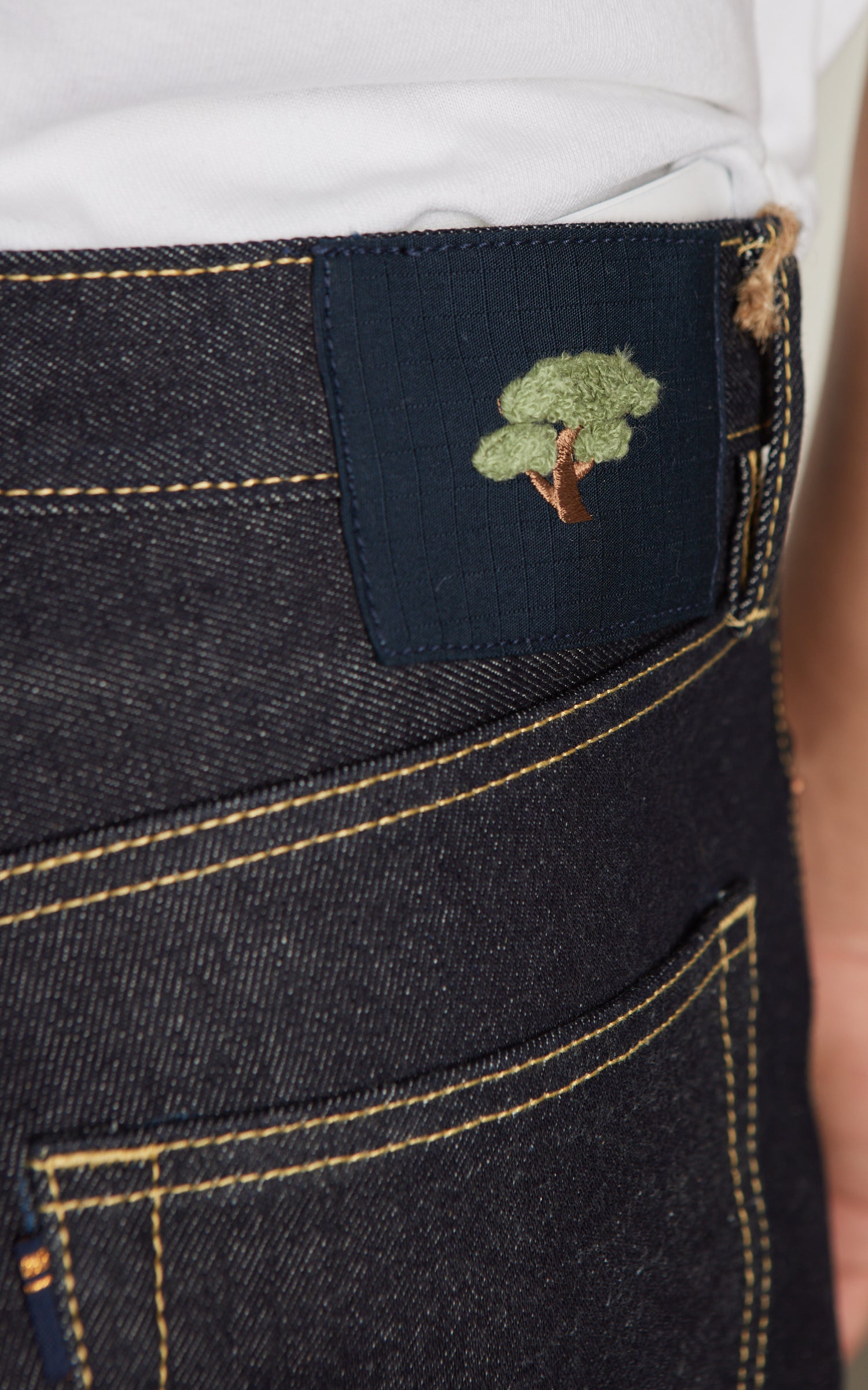 NBDN Bonsai 003 Slim Straight Selvedge Jeans Indigo 15oz