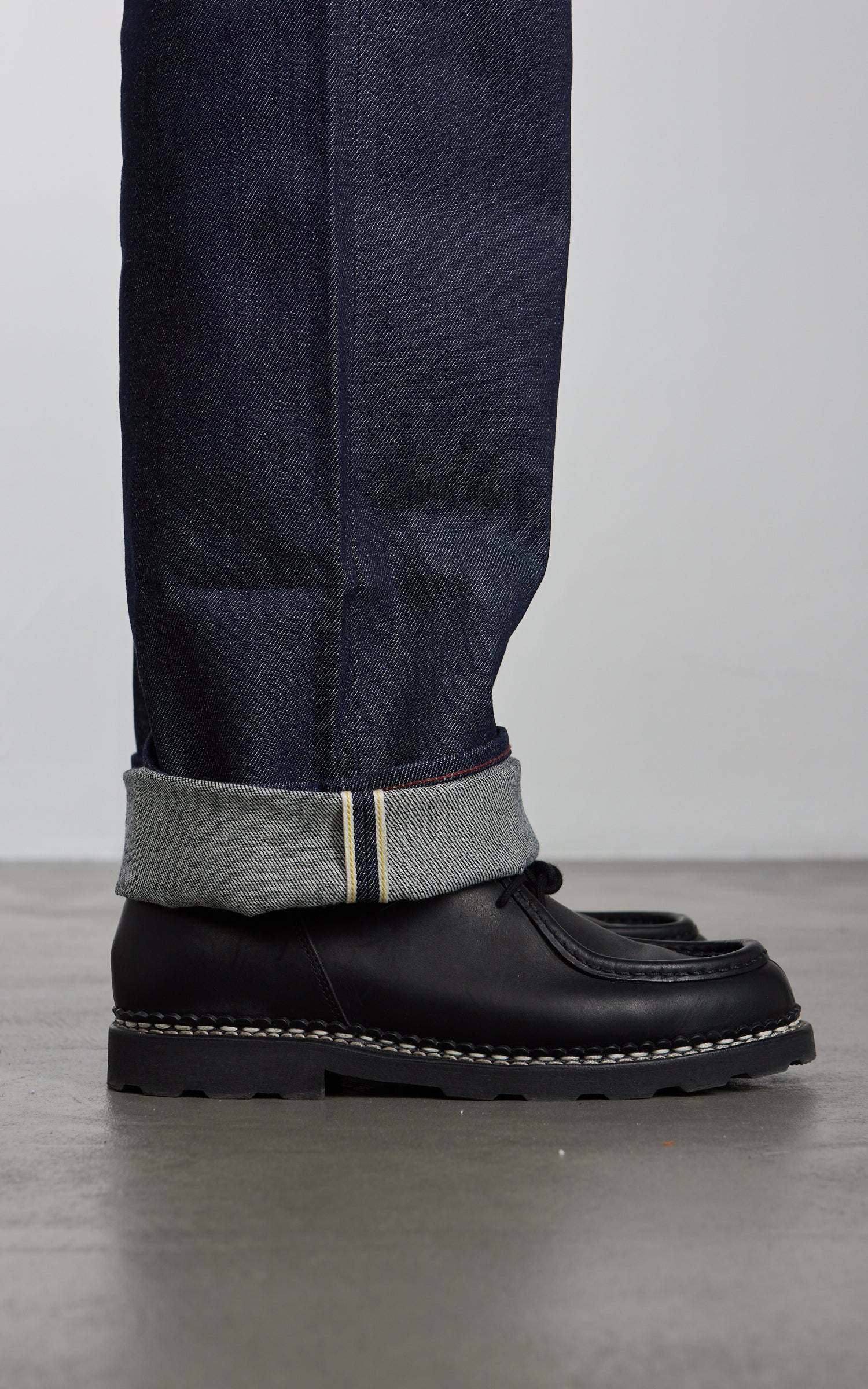 NBDN ESTD 011 Banana Line II Regular Straight Selvedge Jeans Indigo 14oz