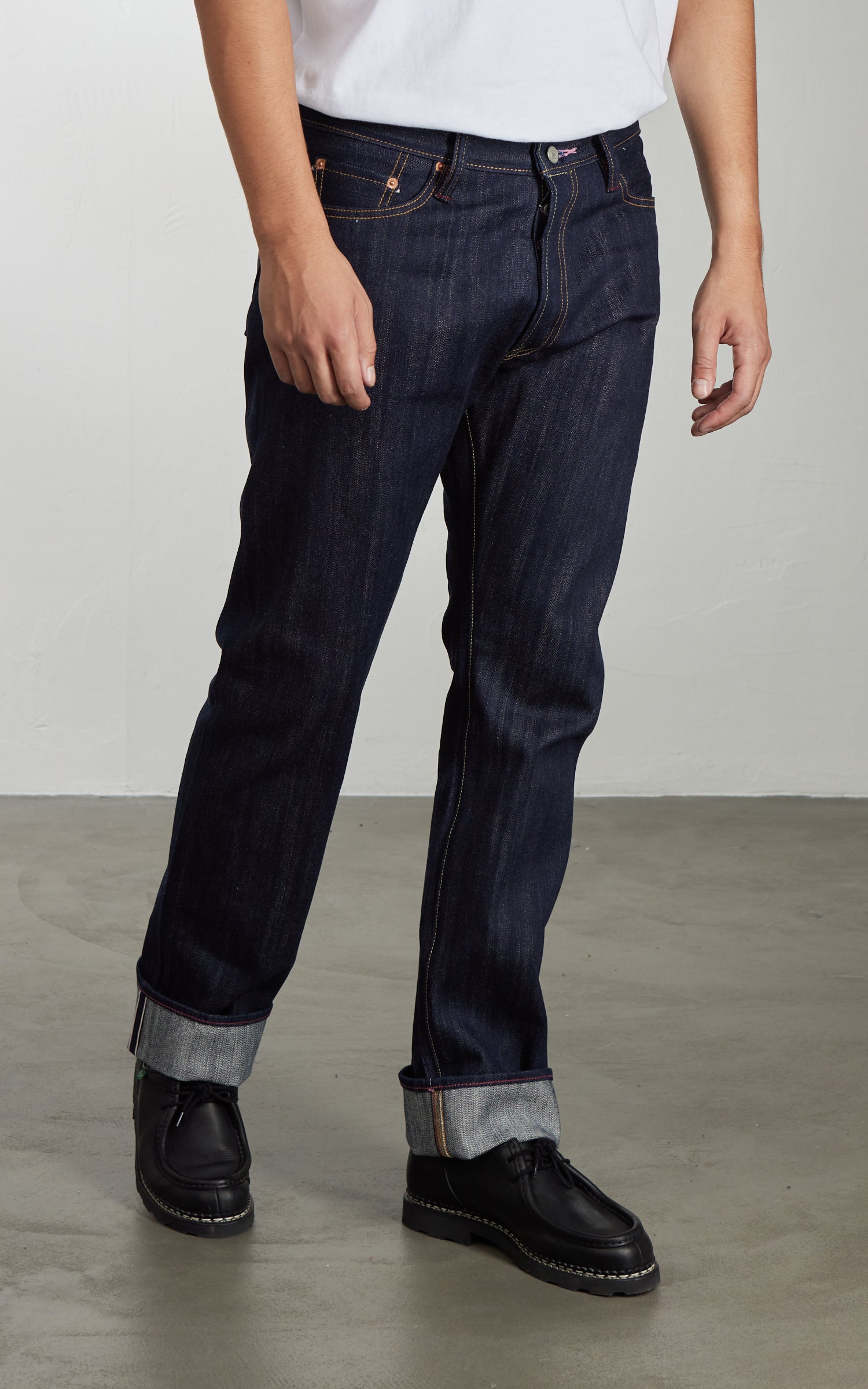 NBDN Kabuto x Hannya Kodachi II Regular Straight Selvedge Jeans Indigo 15oz