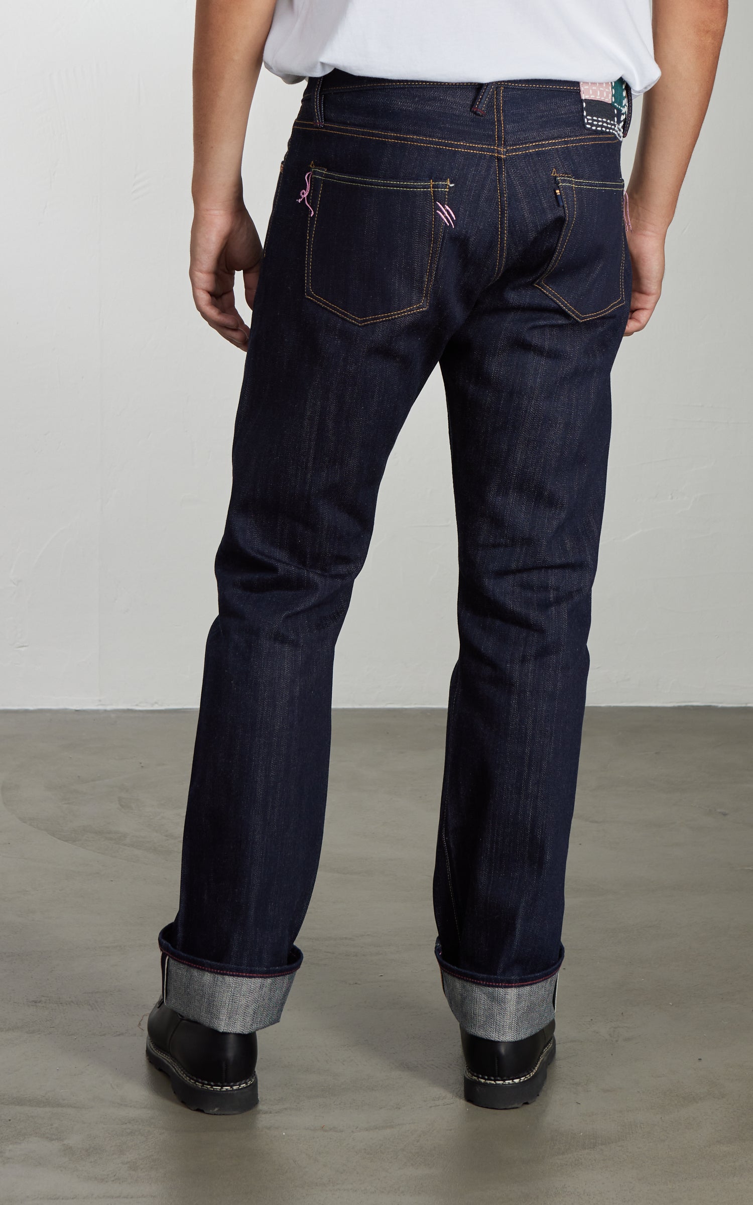 NBDN Kabuto x Hannya Kodachi II Regular Straight Selvedge Jeans Indigo 15oz