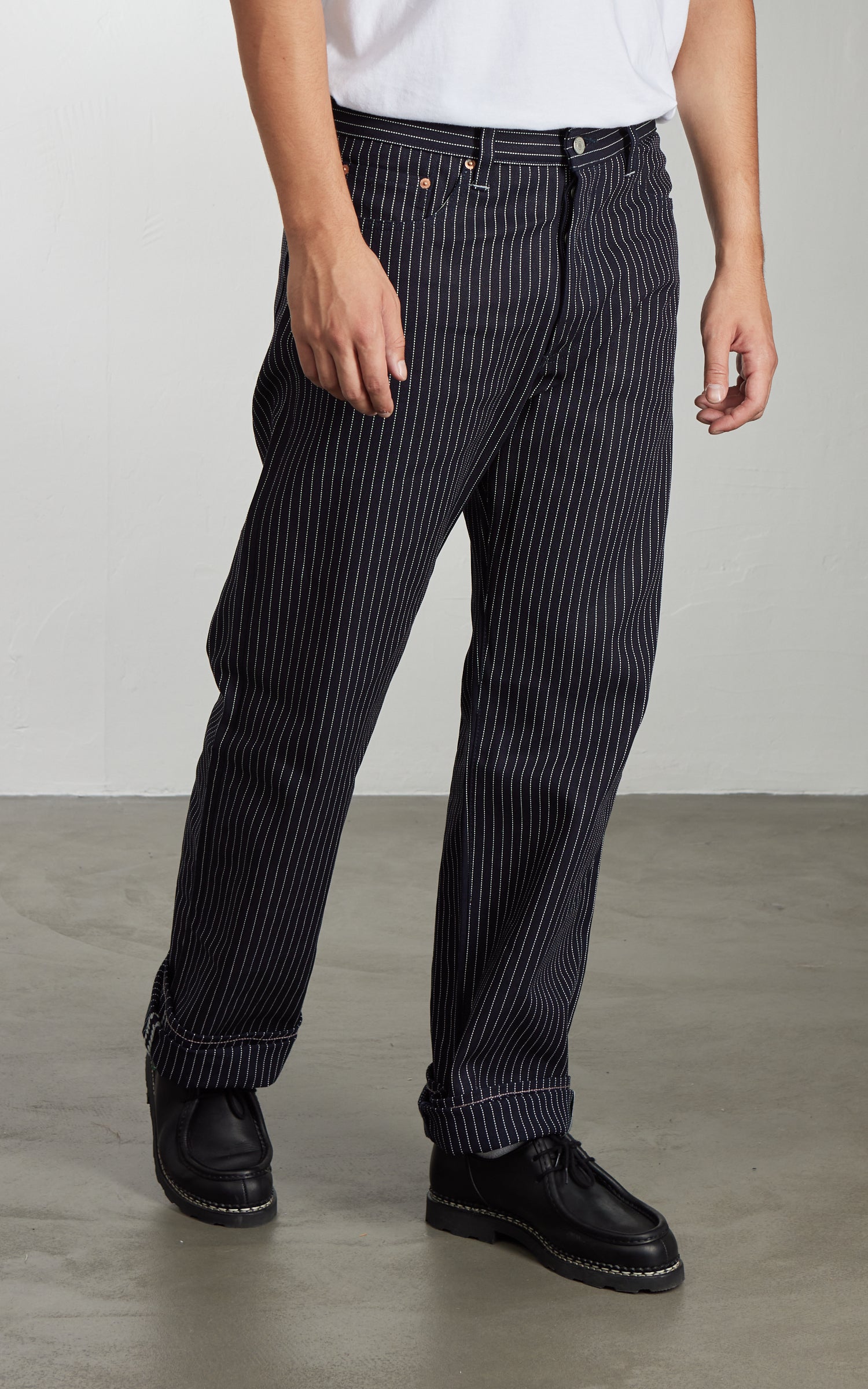 NBDN Peach 003 Regular Straight Woven Wabash Canvas Duck 14oz