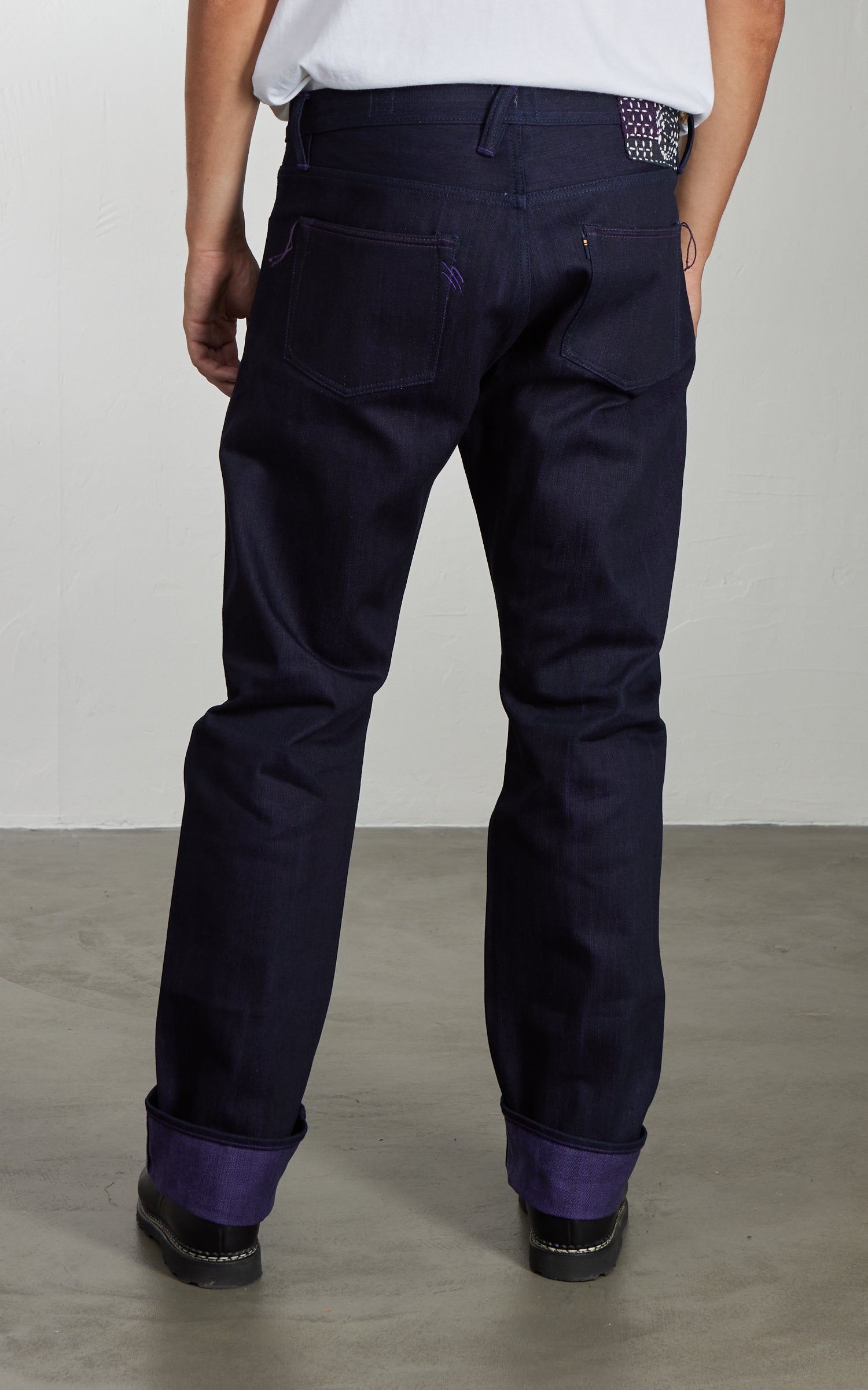 NBDN Sumatran Tigers XI Amethyst Slim Straight Selvedge Jeans Indigo 16oz