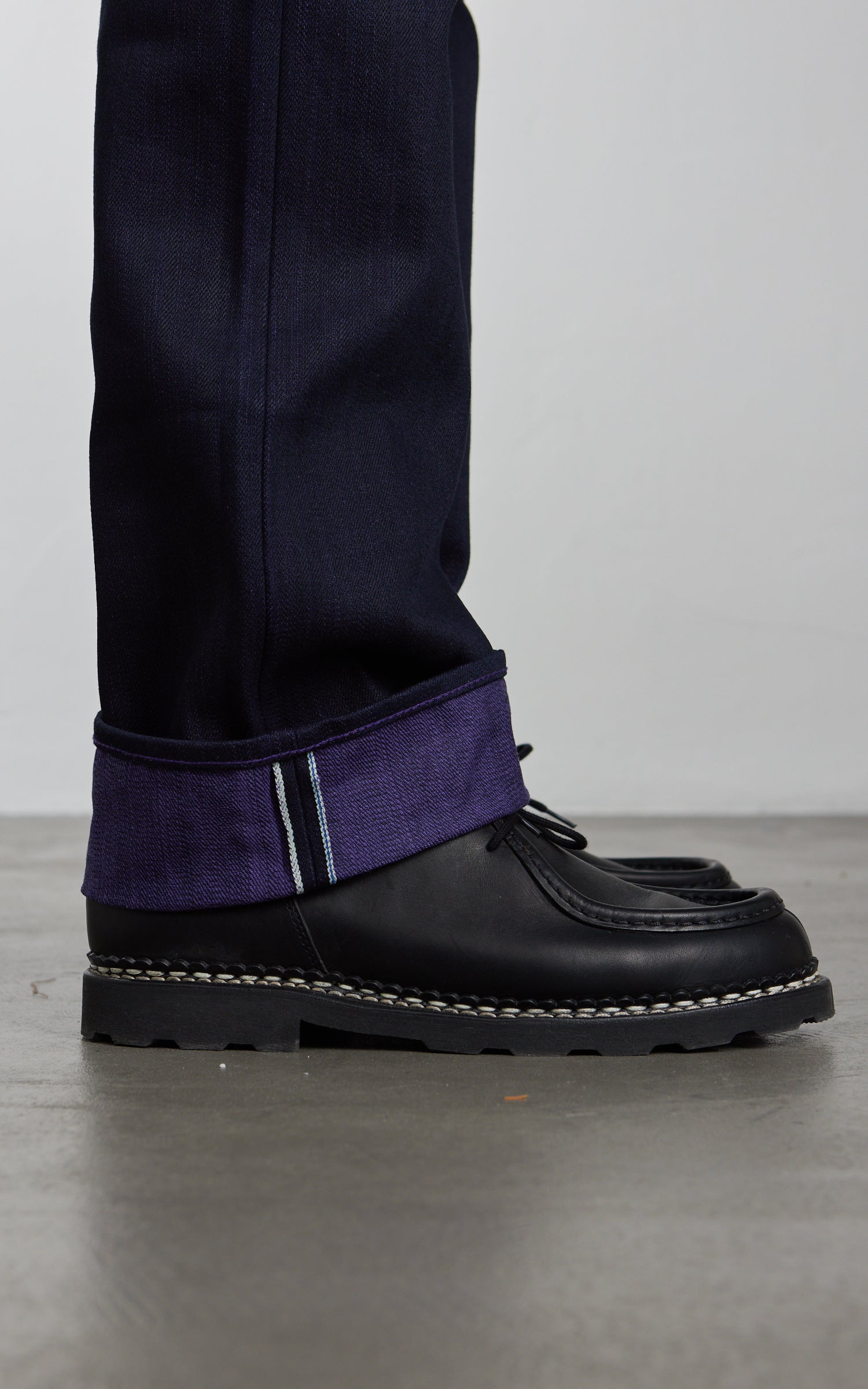 NBDN Sumatran Tigers XI Amethyst Slim Straight Selvedge Jeans Indigo 16oz