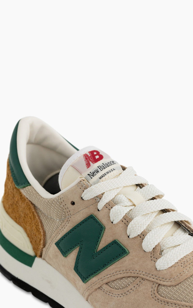 New Balance M990 TG1 Tan "Made in USA" Tan/Green