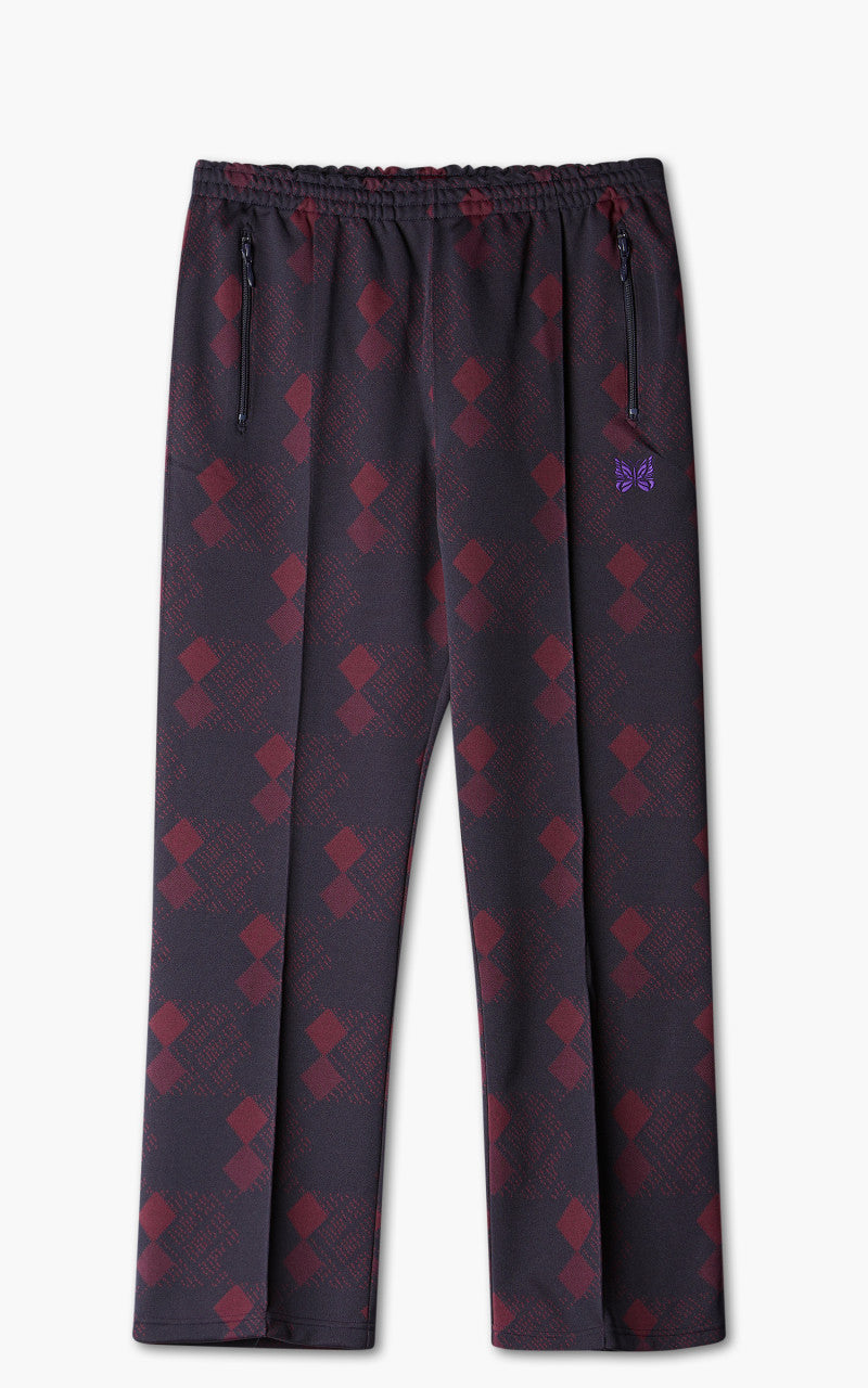 Needles Track Pant Poly Jacquard Navy