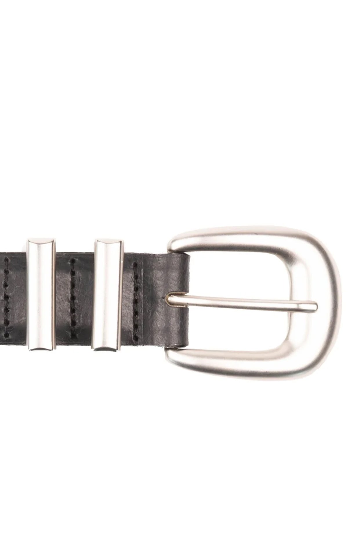 Naked & Famous Denim Jessie Womens Buffalo Belt Black