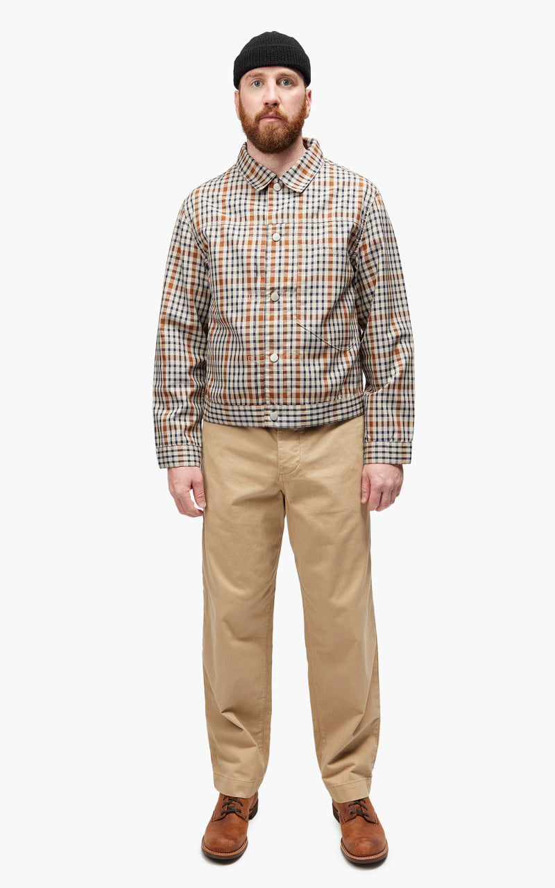 Nigel Cabourn Japanese Type 1 Stone Check