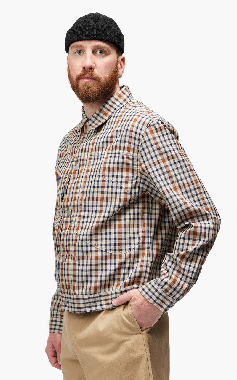 Nigel Cabourn Japanese Type 1 Stone Check