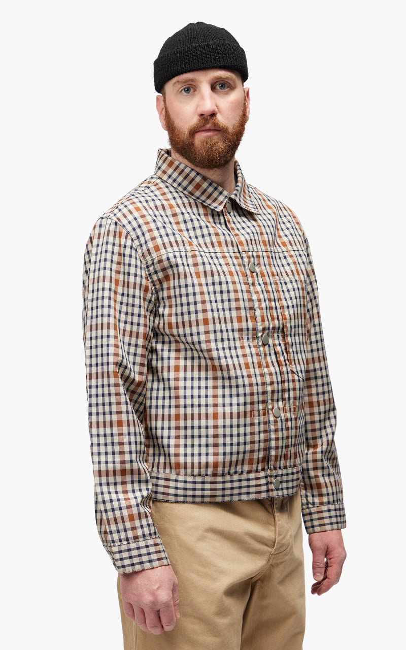 Nigel Cabourn Japanese Type 1 Stone Check